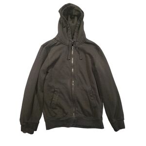 Black zippered hoodie